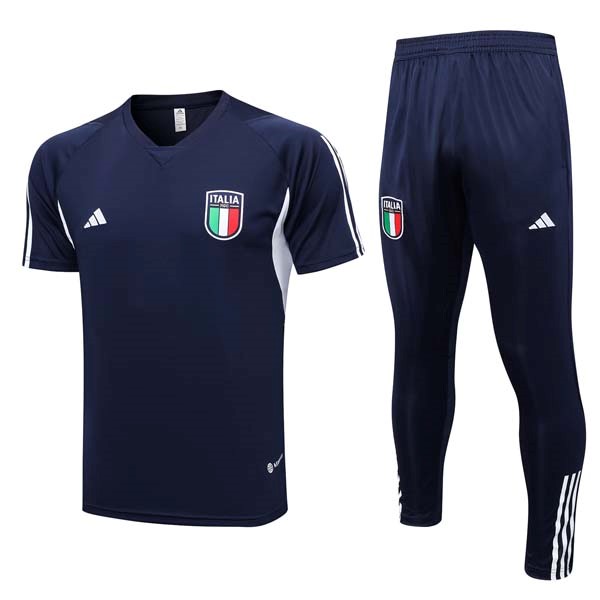 Trikot Italien Komplett Set 2023-24 Blau